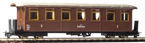 Ferro Train 701-317 - Austrian BBÖ C4iho/s 3217  7 windows,sheet metal sides